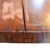 Wood American Empire Cherry & Tiger Maple 7 Drawer High Chest With Backsplash C1830 For Sale - Image 7 of 10