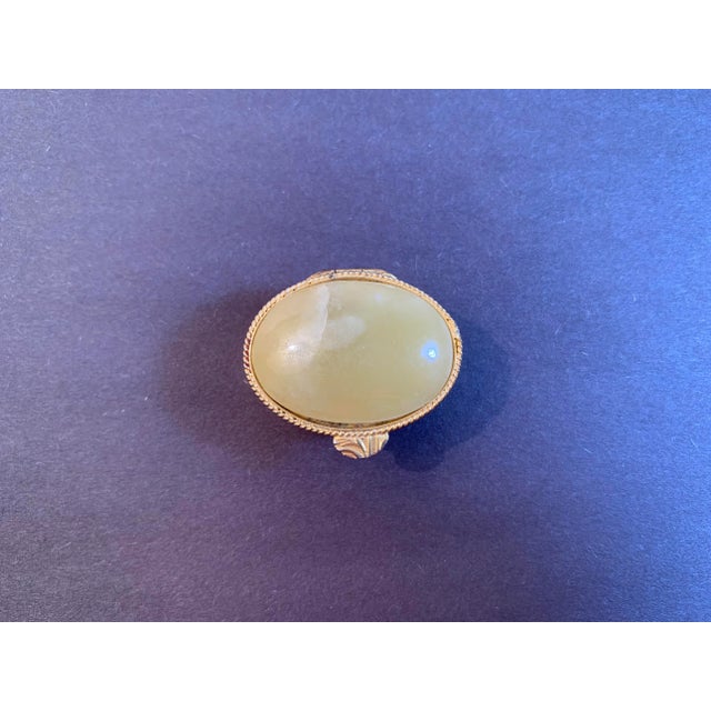 1970s Vintage Onyx Trinket Box For Sale - Image 4 of 6