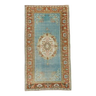 Turkish Vintage Rug 3'9" x 6'11" #17946 For Sale