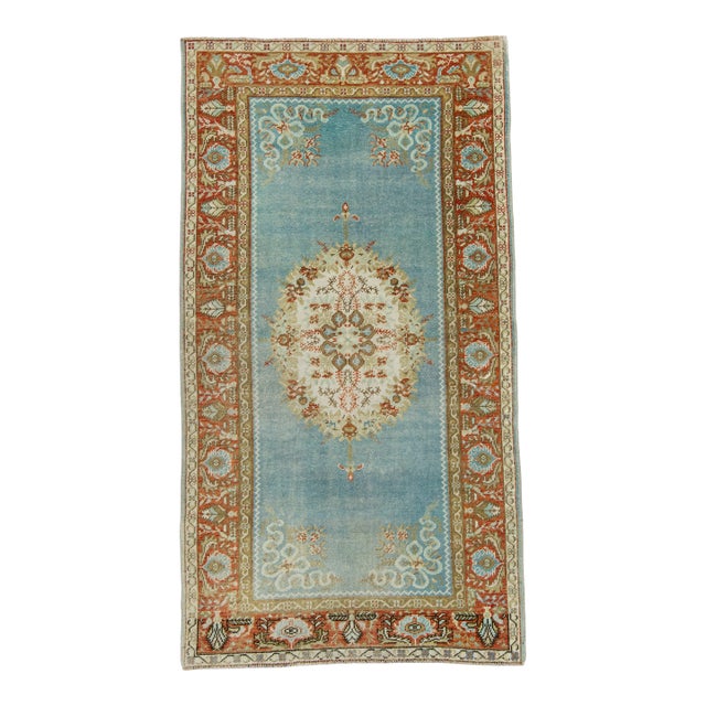 Turkish Vintage Rug 3'9" x 6'11" #17946 For Sale