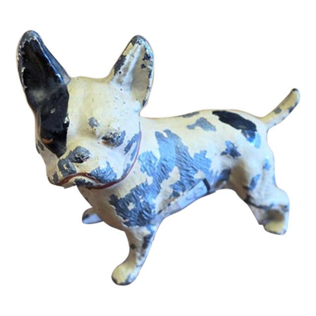 1930s French Bulldog Cast Iron For Sale