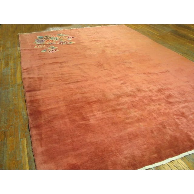 Antique Chinese rug, size: 11'0" x 16'3".