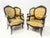 20th Century Napoleon III Louis XV Armchairs in Pearwood, Set of 4 For Sale - Image 14 of 14