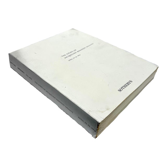 Jacqueline Kennedy Onassis Estate Auction Catalog - Sothebys 1996 For Sale