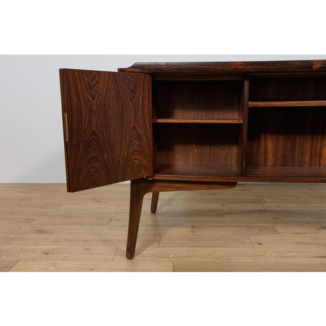 Mid-Century Modern Danish Rosewood Desk by Svend Åge Madsen for H.P. Hansen, Denmark, 1960s For Sale - Image 10 of 18