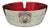 Vintage Reed & Barton 22 Silver Plated Red Enamel Columbia Country Club Ashtray For Sale