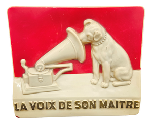 Vintage Plastic Advertising Sign, 1920s