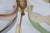 Mid-Century Brass and Glass 5-Arm Sputnik Chandelier, Germany, 1960s For Sale - Image 3 of 12