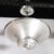 1930s Art Deco Machine Age Brushed Aluminum Pendant Chandelier Signed Edwin Guff For Sale In New York - Image 6 of 14