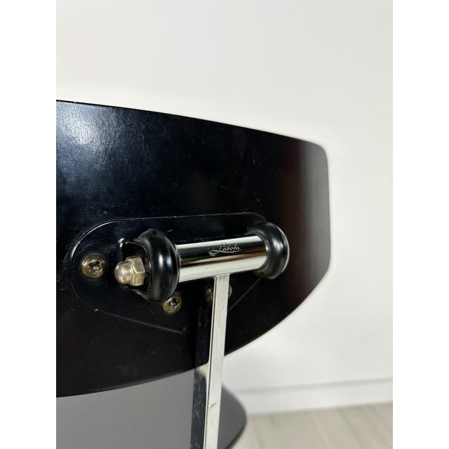 Vintage Black Architect Desk Chair by Jørgen Rasmussen for Labofa, 1950s For Sale - Image 9 of 15