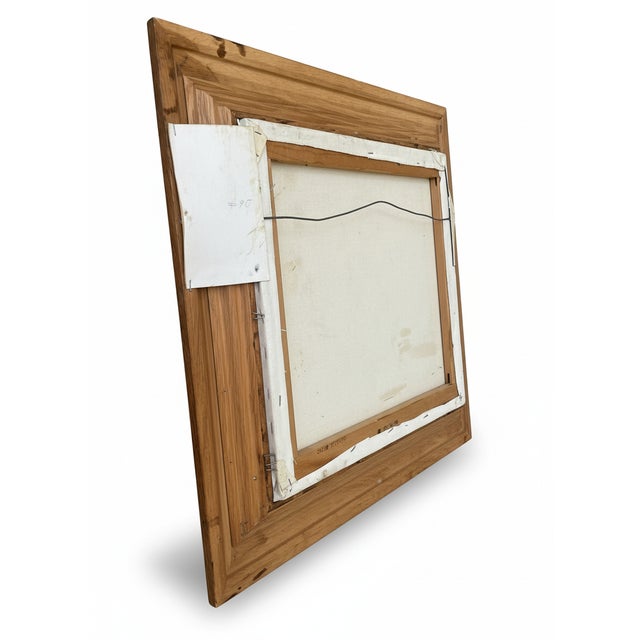 Mid 20th Century Thomas Tyrwhitt-Drake, Master of the Bicester and Warden Hillfoxhounds Reproduction Paining With Ornate Wood Frame For Sale - Image 10 of 15