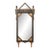 Early 20th Century Black & Gold Neoclassical 5' Tall Mirror, Italy For Sale
