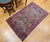 19th Century Persian Kerman Lavar Rug, Hand-Knotted Wool, All-over Floral Pattern, Ivory & Green, 3x5 For Sale - Image 13 of 13
