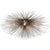 Strada Medium Flush Mount in Burnished Silver Leaf Designer: Kelly Wearstler Mounting: Flush Shade Detail: No Option...