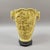 Hollywood Regency Chinoiserie Carved Italian Faux Ivory Vase With Elephant Handles For Sale - Image 4 of 10