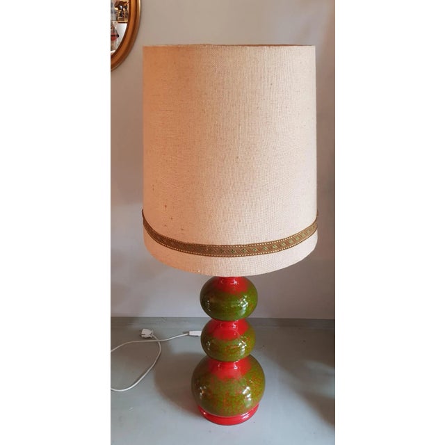 1960s Ceramic Organic Bubble Table or Floor Lamp from Kaiser Idell / Kaiser Leuchten, 1960s For Sale - Image 5 of 8