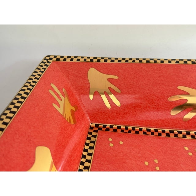 1990s Large Mani al Vento Dish by Davide Pizzigoni / Bulgari for Rosenthal, 1990s For Sale - Image 5 of 6