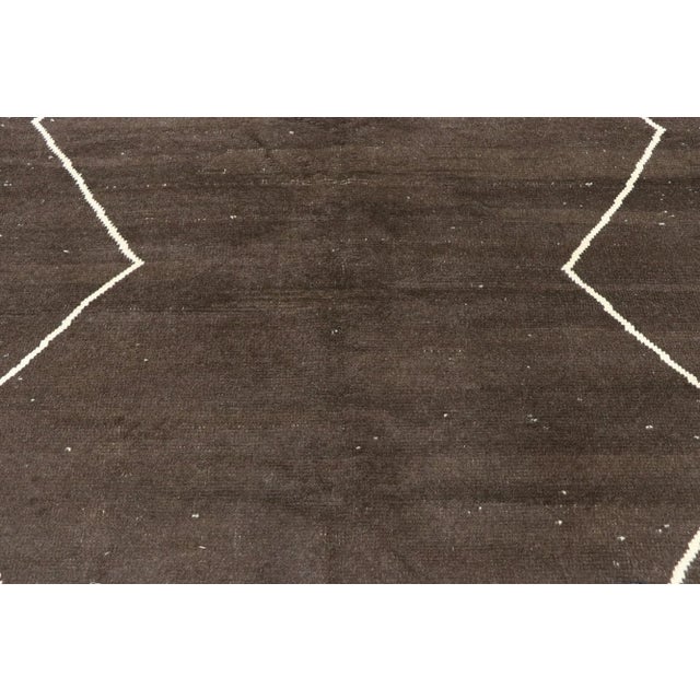 Vintage Turkish Moroccan Rug - 05'06 X 07'10 For Sale - Image 4 of 9