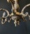Vintage Brass Chandelier, 1960s For Sale - Image 4 of 14