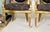 Set of Four Vintage Thomas W. Morgan Hand-Painted Neoclassical Gilt Armchairs For Sale - Image 9 of 14