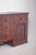 Wood Antique English Sideboard with Two Doors and Five Drawers, 1920s For Sale - Image 7 of 10