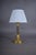 19th Century Ormolu Gilt Bronze Table Lamp with Pleated Shade For Sale - Image 11 of 11