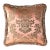 Vintage Fortuny Jaquard With Caterpillar Fringe Pillow For Sale