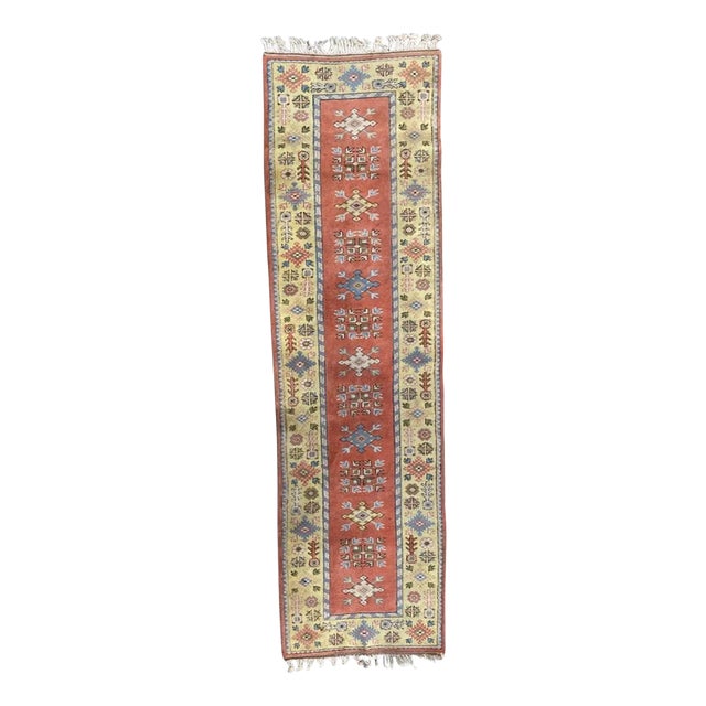 Vintage Turkish Runner For Sale
