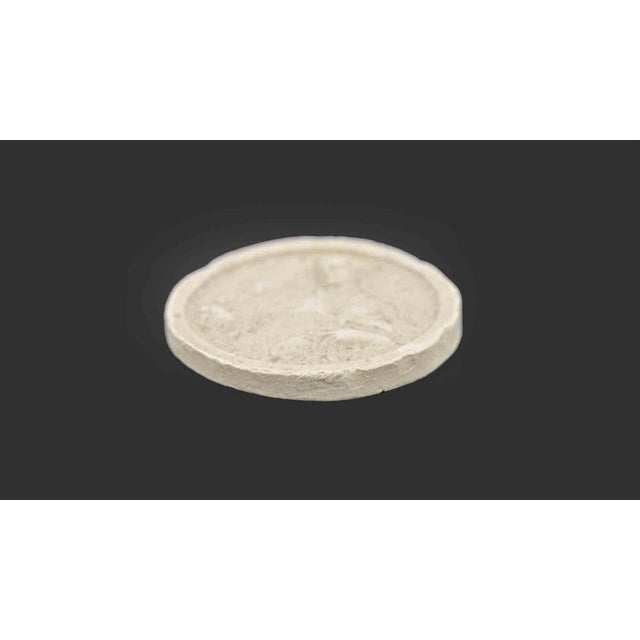 Ancient Neoclassical Cameo Intaglio in biscuit. Italy, 19th Century. Good condition.