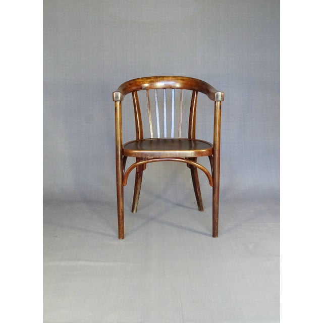 Vintage French Art Deco Office Chair, 1930, in Flawless conditions. Designed 1920 to 1949 This piece has an attribution...