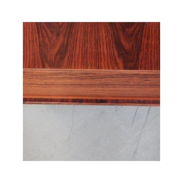 Wood Double-Sided Coffee Table with White Drawers, Italy, 1960s For Sale - Image 7 of 15