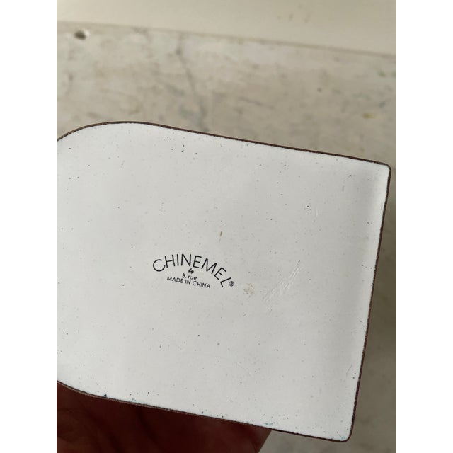 Mid 20th Century Vintage Enamel Chinese Box For Sale - Image 5 of 5
