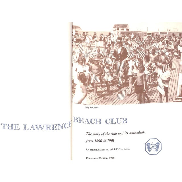 The story of the club and its antecedents from 1890 to 1961 ALLISON, Benjamin R., M.D. [72] pp. Privately Printed 1986 10...