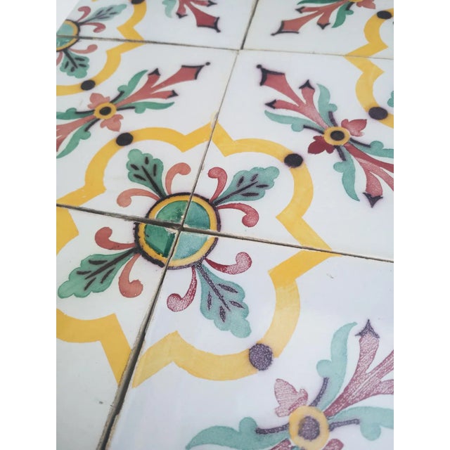 Antique French Ceramic Tile by Devres, 1920s For Sale - Image 9 of 12