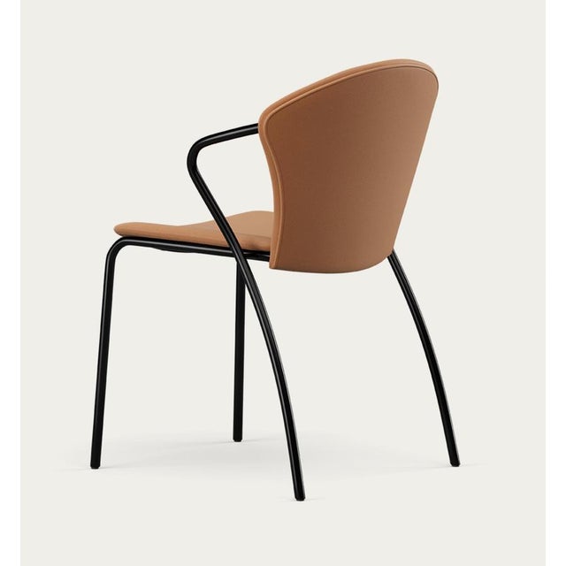 Erla solveig oskarsdóttir bessi chair frame: black, upholstery: slit for one collection designed in 2000 by erla sólveig...