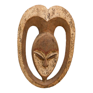 Vintage African Kwele Village Mask