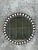 Moroccan Vintage Moroccan Round Inlaid Wood Wall Mirror For Sale - Image 3 of 12