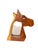 Pair Vintage Western Folk Art Wooden Horse Head Coin Banks For Sale - Image 12 of 16