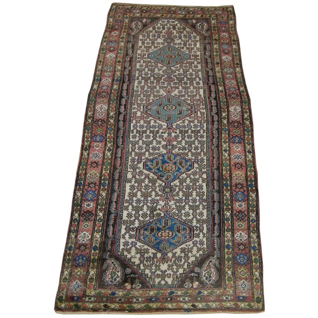 Antique Shahsavan Rug 8.5x4.1 For Sale - Image 4 of 4