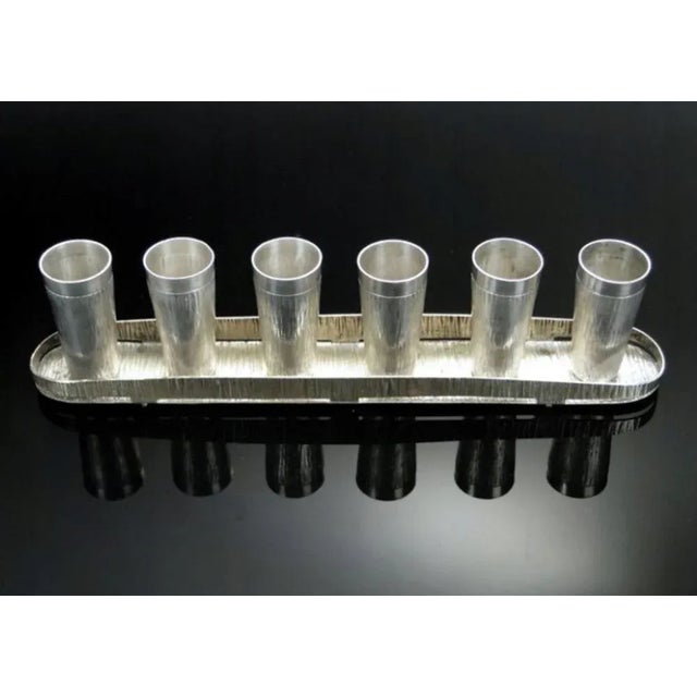 1970s Postmodern Liquor Set from Imago Artis, Poland, 1970s, Set of 7 For Sale - Image 5 of 7