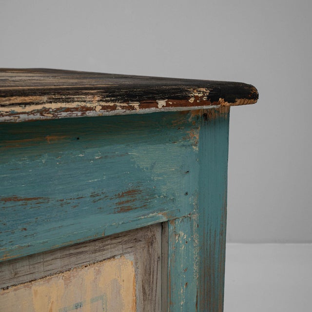 19th Century France Cream Wood Storage Cabinets & Cupboards For Sale - Image 4 of 11