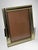 Romeo Rega Style Italian Brass and Steel Picture Frame For Sale - Image 6 of 18