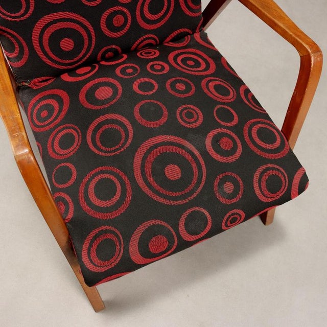 Vintage Beech Armchairs, 1960s For Sale - Image 5 of 10