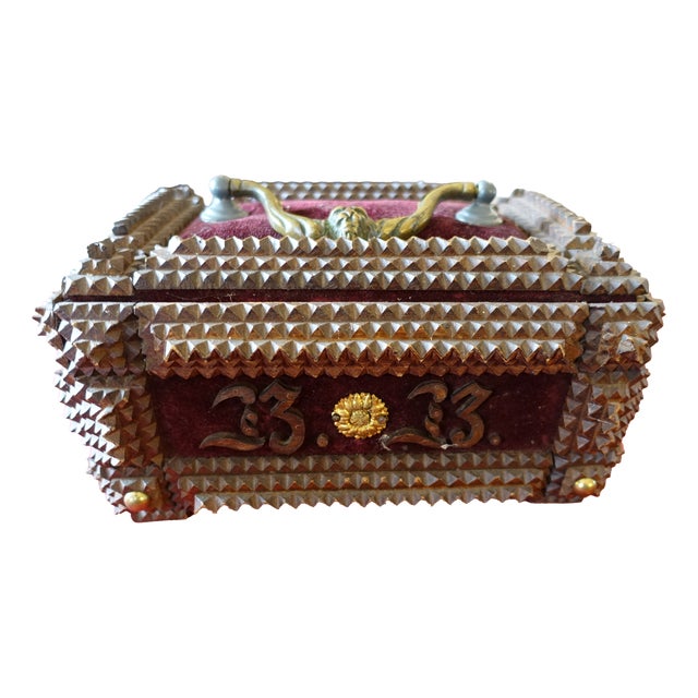 Vintage Sewing Box, 1920s For Sale