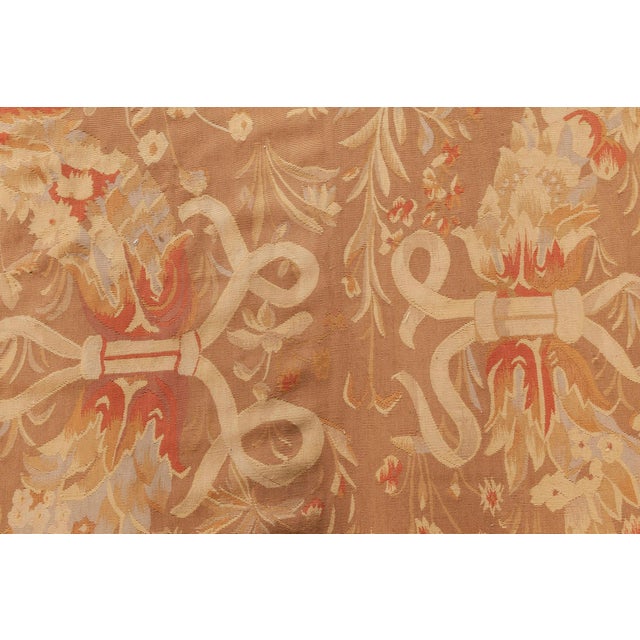 Contempoarary Bessarabian inspired beige, brown, purple, red rug by Doris Leslie Blau Size: 11'10" × 18'8" (360 × 568 cm)...