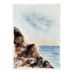 Vintage Landscape -- Big Sur Coast by Barbara Bailey-Porter