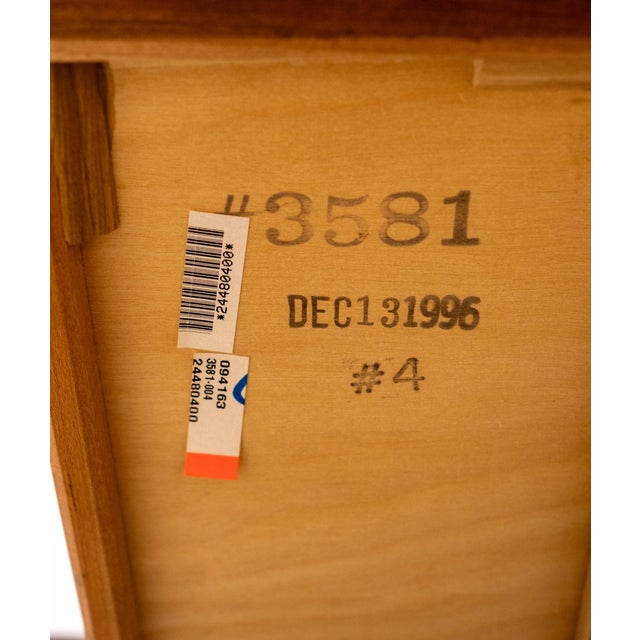 1960s Stickley Chippendale Style Cherry Bedroom Dresser For Sale - Image 17 of 18