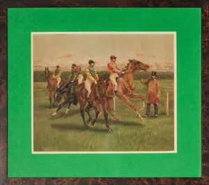 "Four Jockeys at The Start"
