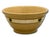 English Large Size Antique Green Seaweed Decorated & Banded Yellow Ware Kitchen Mixing Bowl Circa Late 19th Century For Sale - Image 3 of 18