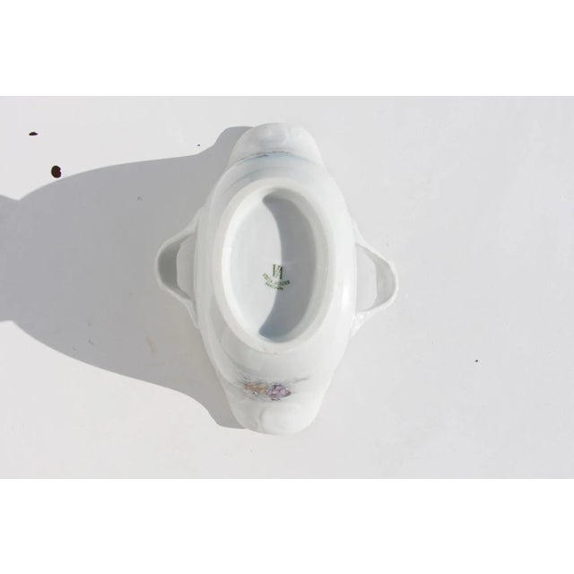 1970s Vista Alegre Portugal Porcelain Chinoiserie Sauce Boat, Gravy Boat For Sale - Image 12 of 13